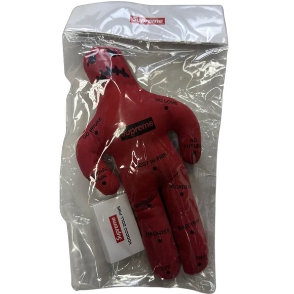Supreme Box Logo Red Voodoo Doll - Picture 4 of 11